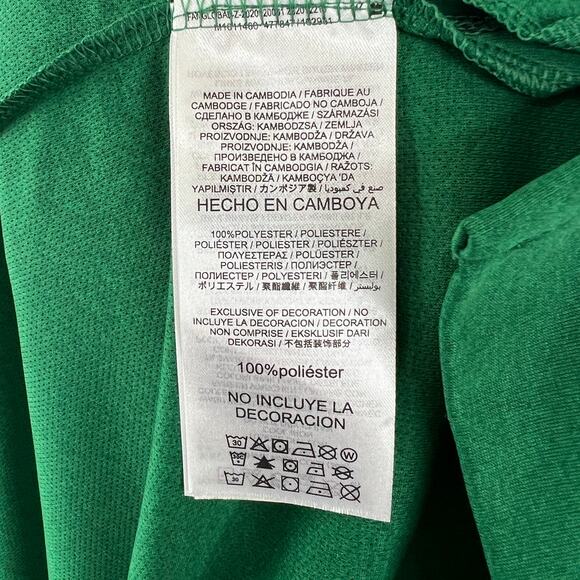 NIKE NFL New York Jets Green Long Sleeve V-Neckline Pullover Top Size 3XL NEW - Picture 10 of 12